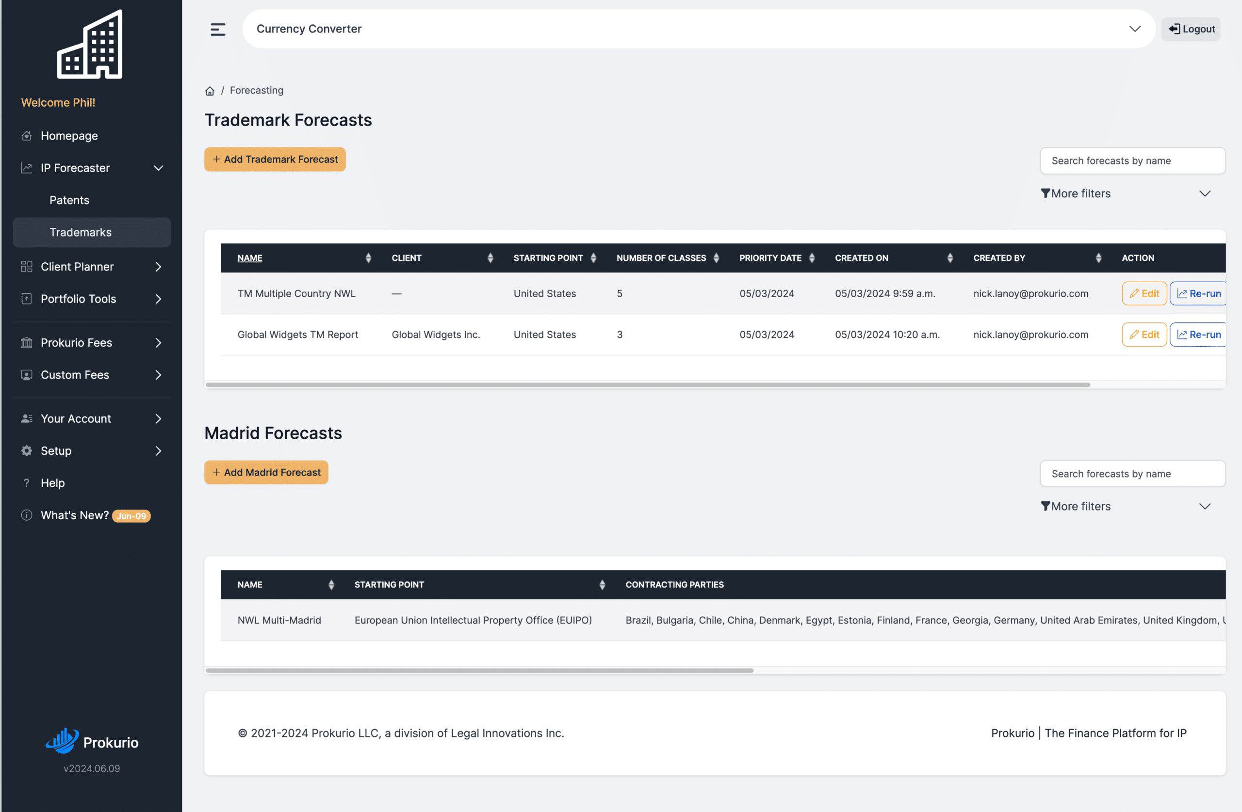 ip estimator madrid searching